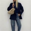 blazer con manica regolare bis